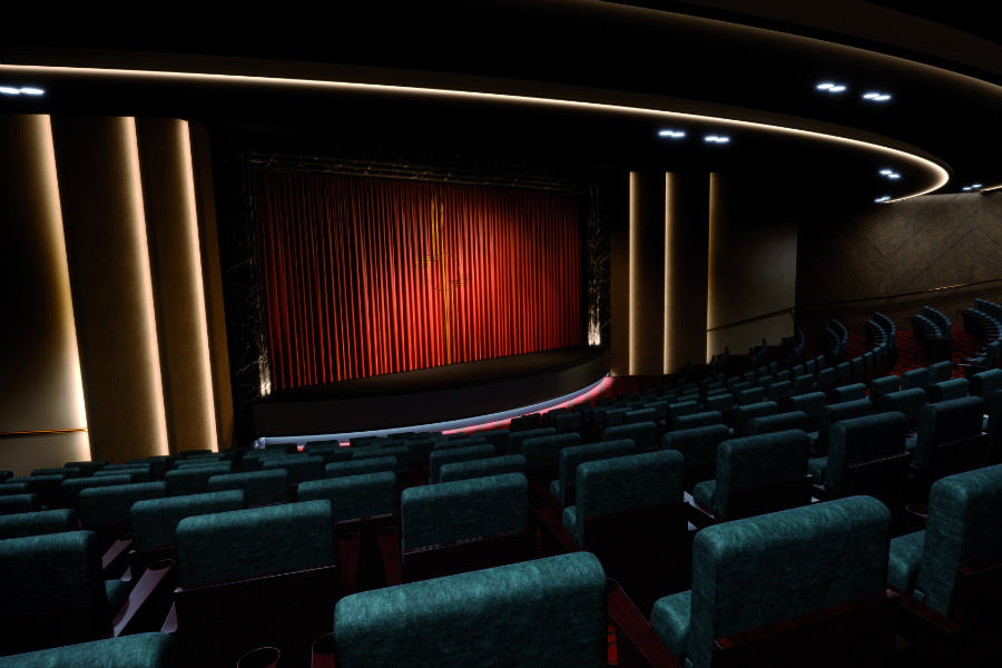The Playhouse Theatre on Saga Spirit of Discovery